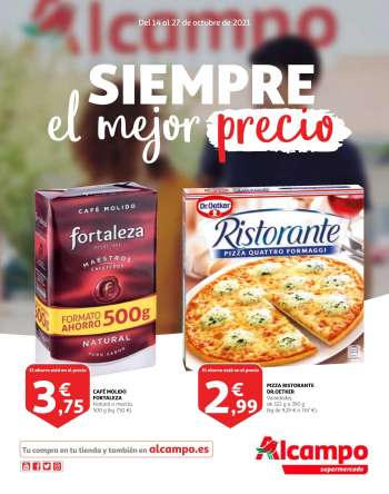 Folleto actual Alcampo - 14/10/21 - 27/10/21.