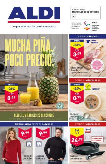 Folleto actual Aldi - 20/10/21 - 26/10/21.