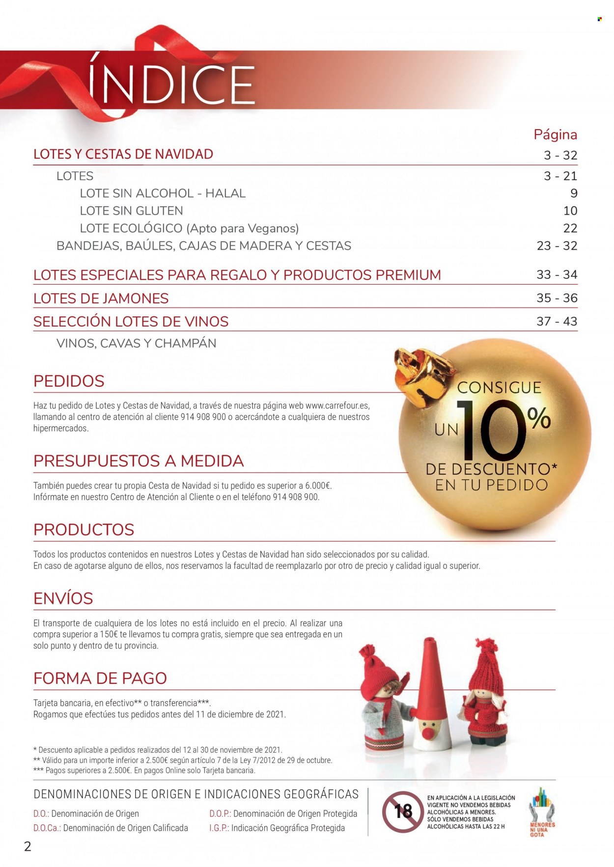 Folleto Carrefour - 18/10/21 - 24/12/21. Página 2