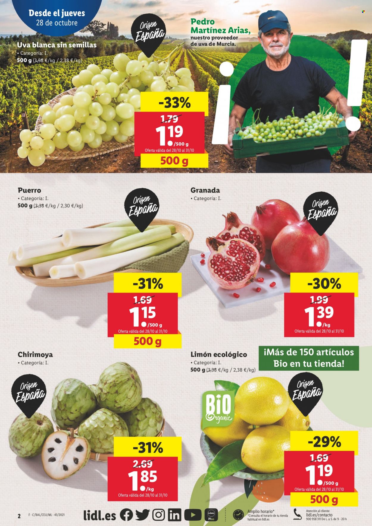 Folleto Lidl - 28/10/21 - 03/11/21. Página 2