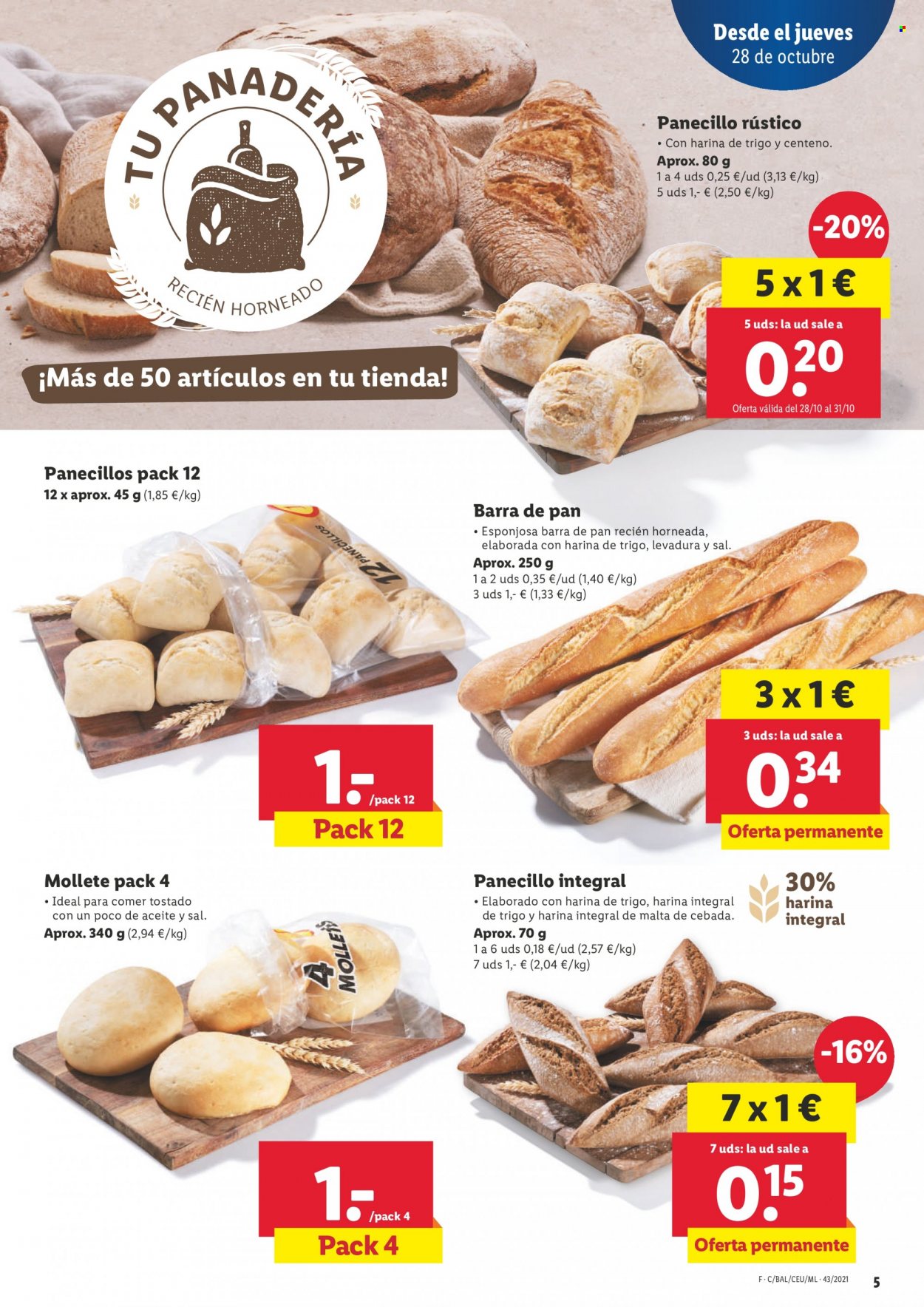 Folleto Lidl - 28/10/21 - 03/11/21. Página 5