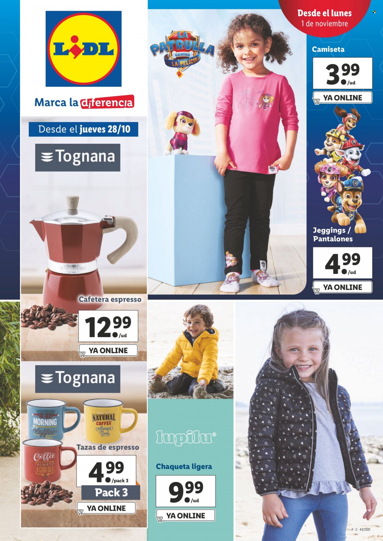 Folleto Lidl - 28/10/21 - 03/11/21. Página 1