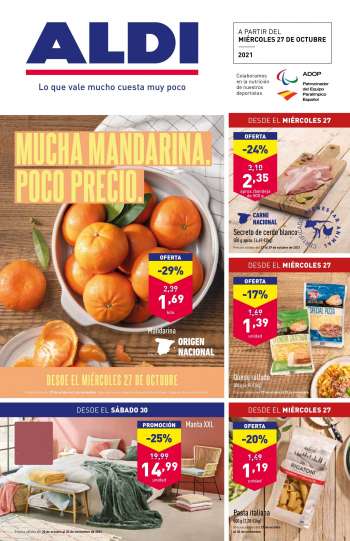 Folleto actual Aldi - 27/10/21 - 02/11/21.