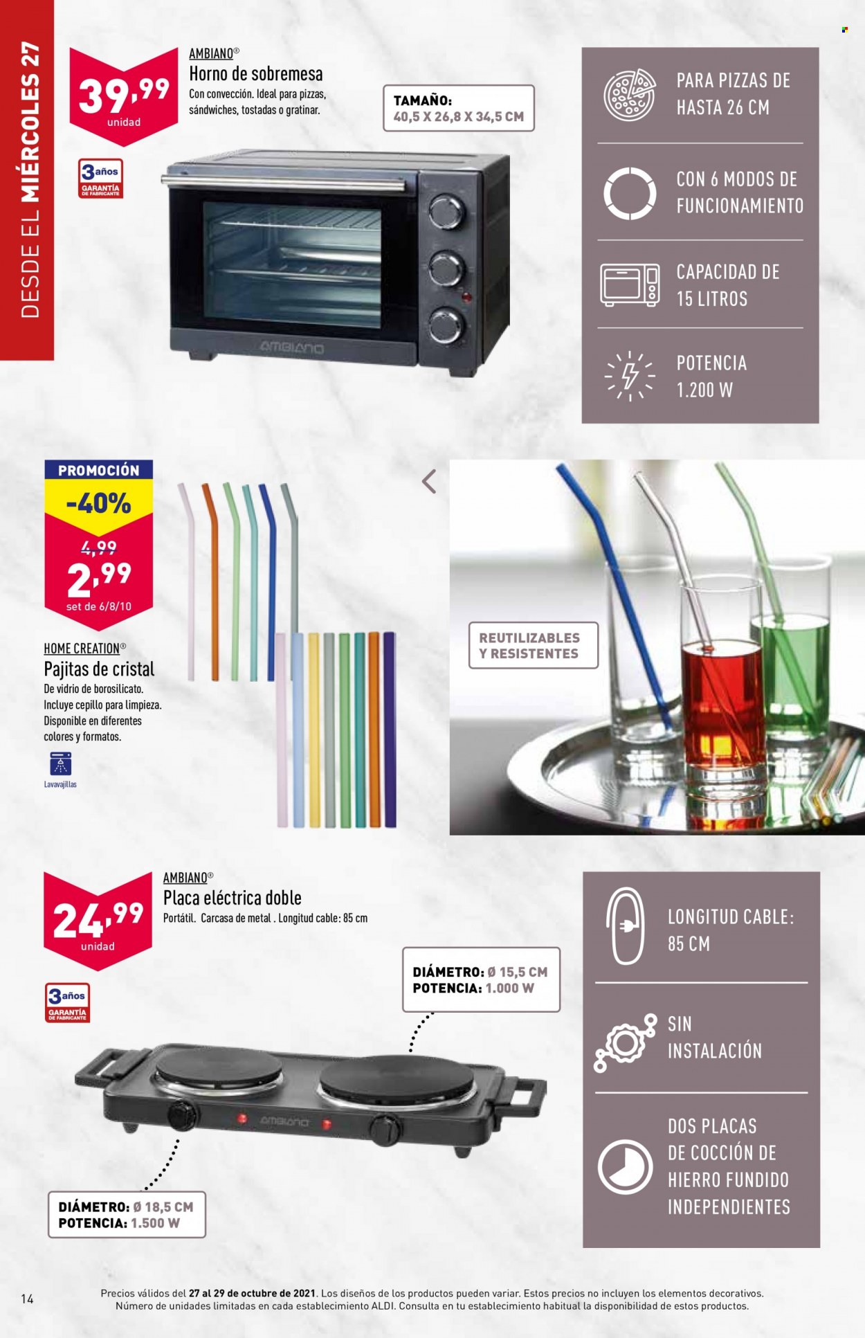 Folleto Aldi - 27/10/21 - 02/11/21. Página 14