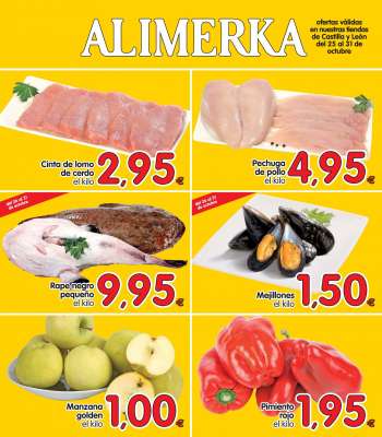 Folleto actual Alimerka - 25/10/21 - 31/10/21.