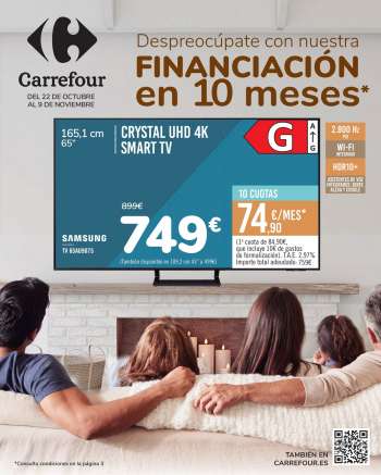 Folleto actual Carrefour - 22/10/21 - 09/11/21.