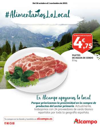 Folleto actual Alcampo - 26/10/21 - 01/11/21.