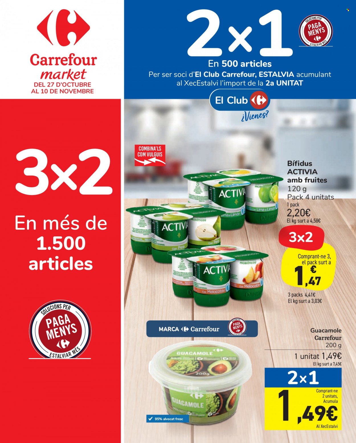 Folleto Carrefour - 27/10/21 - 10/11/21. Página 1