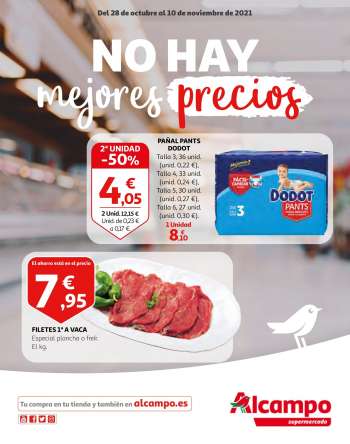 Folleto actual Alcampo - 28/10/21 - 10/11/21.