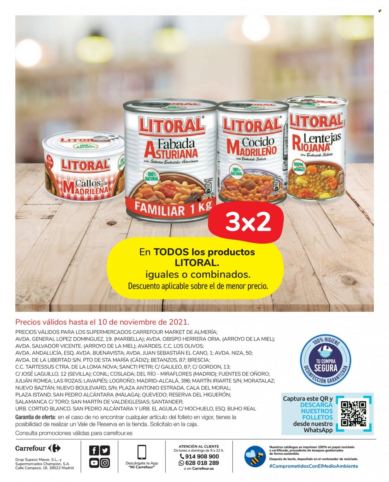 Folleto Carrefour - 28/10/21 - 10/11/21. Página 16