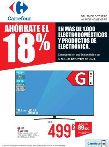 Folleto actual Carrefour - 29/10/21 - 05/11/21.