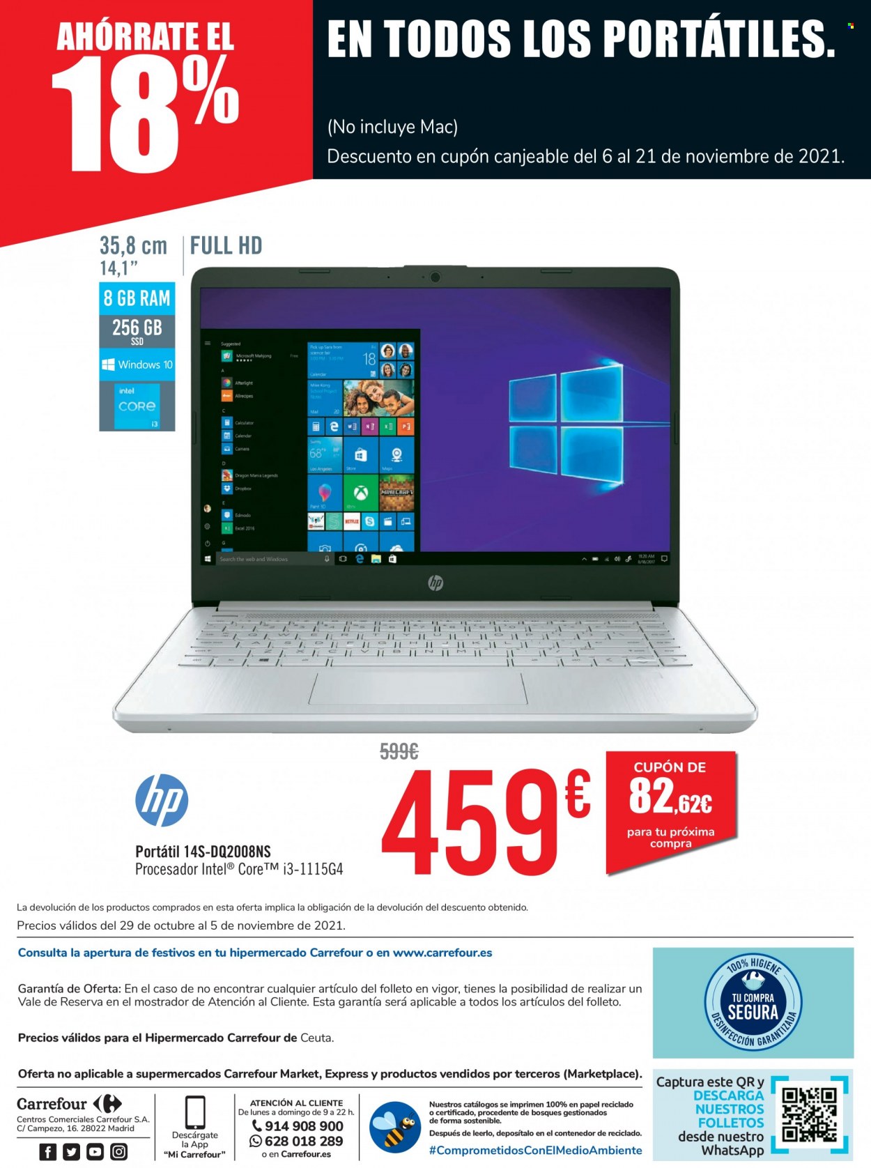 Folleto Carrefour - 29/10/21 - 05/11/21. Página 16