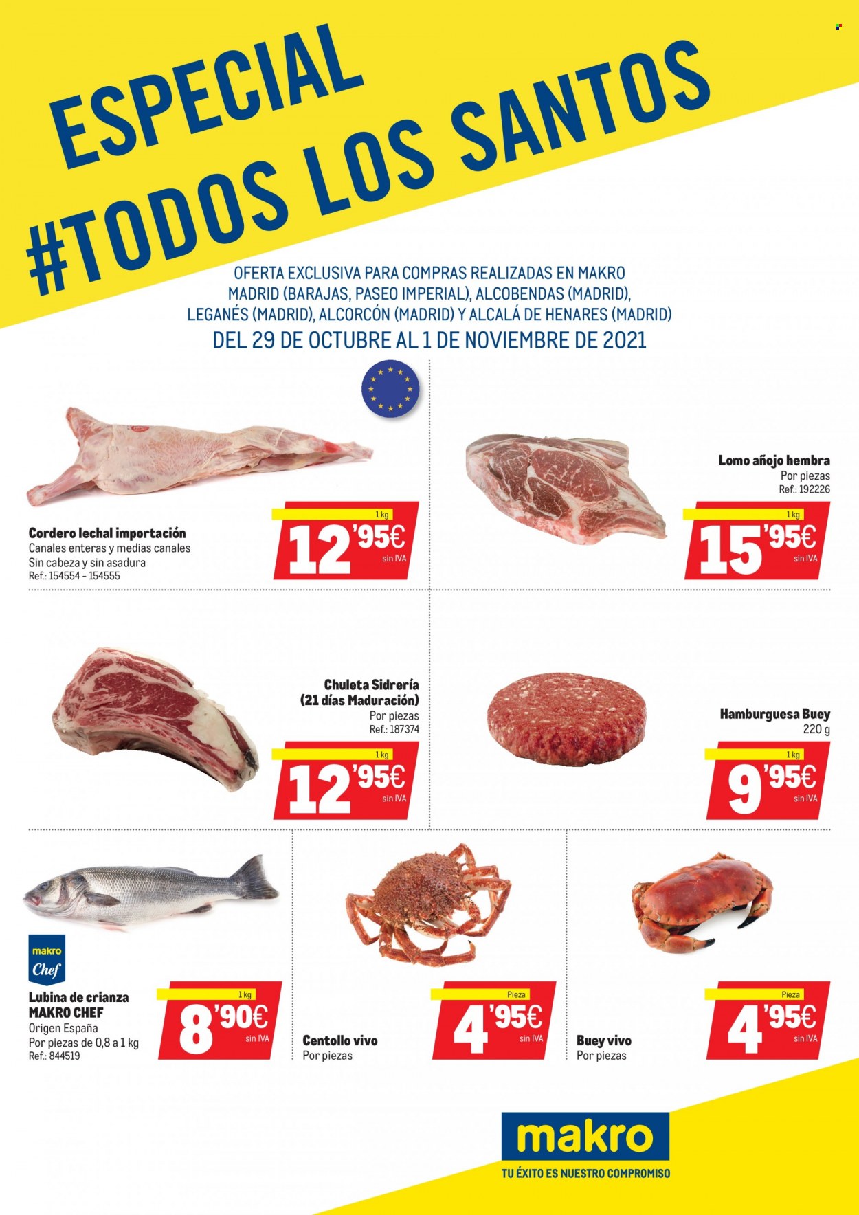 Folleto Makro - 29/10/21 - 01/11/21. Página 1