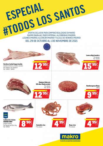 Folleto actual Makro - 29/10/21 - 01/11/21.
