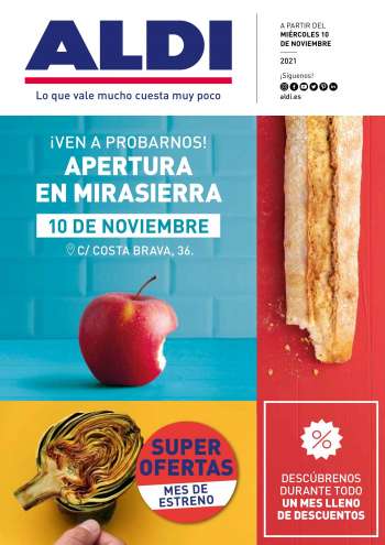 Folleto actual Aldi - 10/11/21 - 16/11/21.