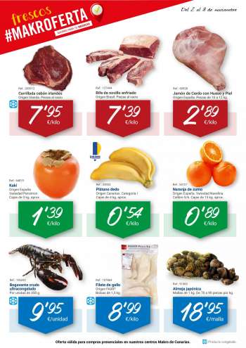 Folleto actual Makro - 02/11/21 - 08/11/21.