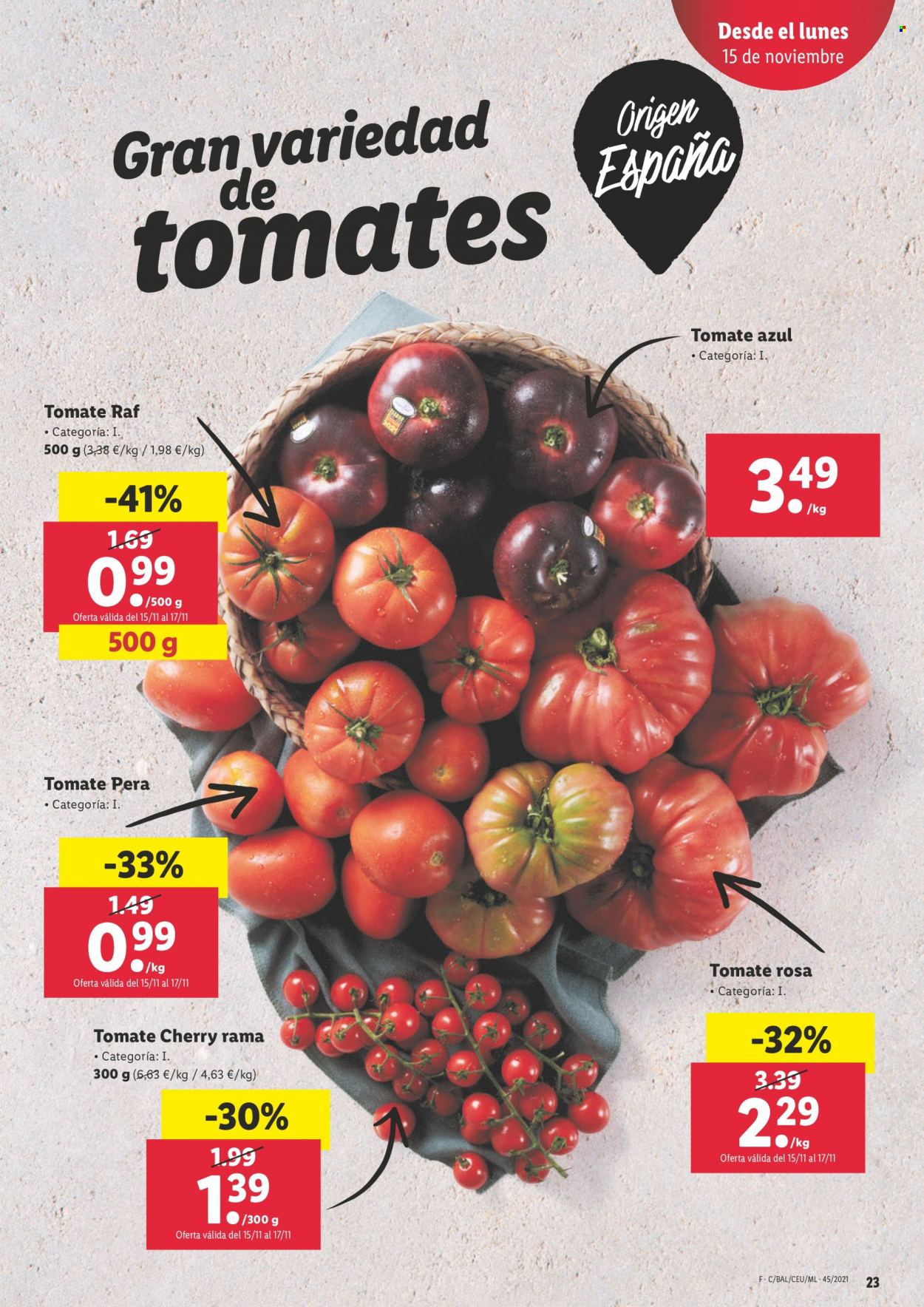Folleto Lidl - 11/11/21 - 17/11/21. Página 23