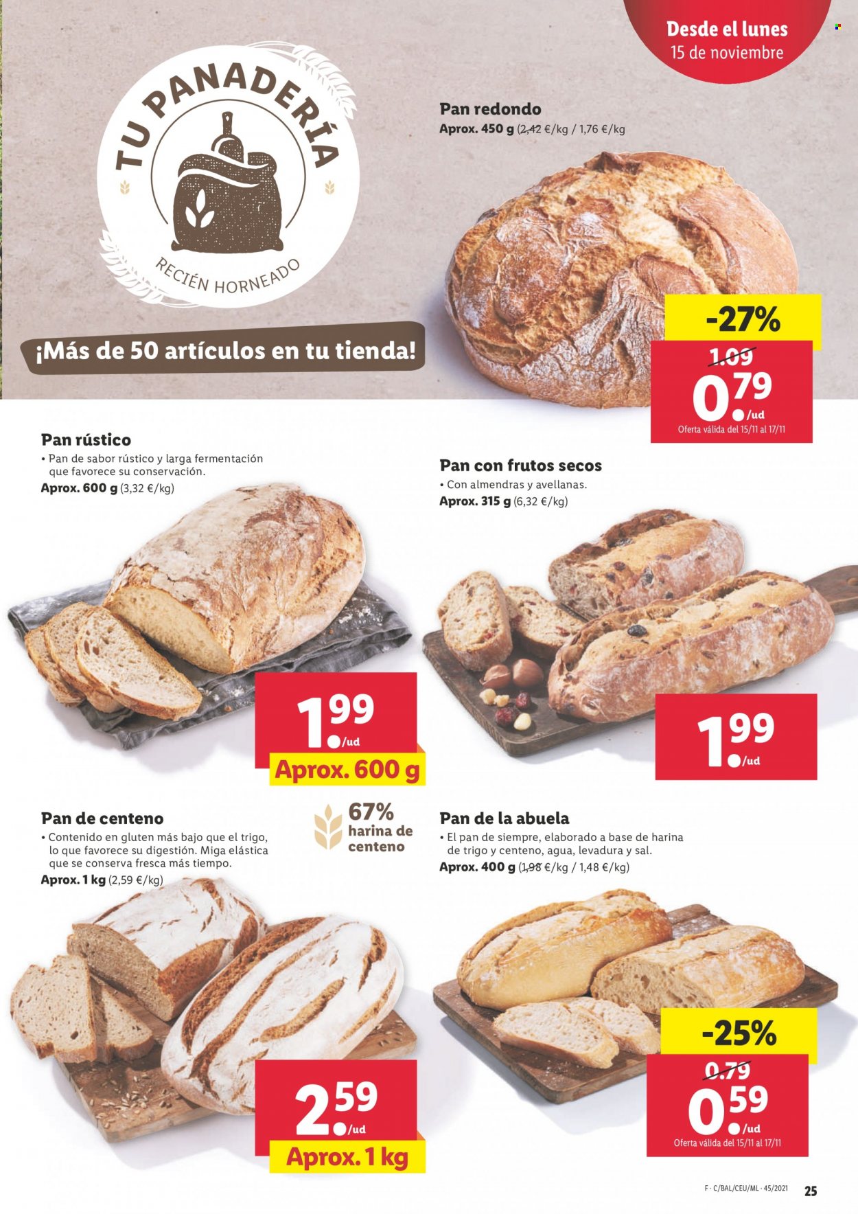 Folleto Lidl - 11/11/21 - 17/11/21. Página 25
