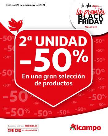 Folleto actual Alcampo - 11/11/21 - 23/11/21.