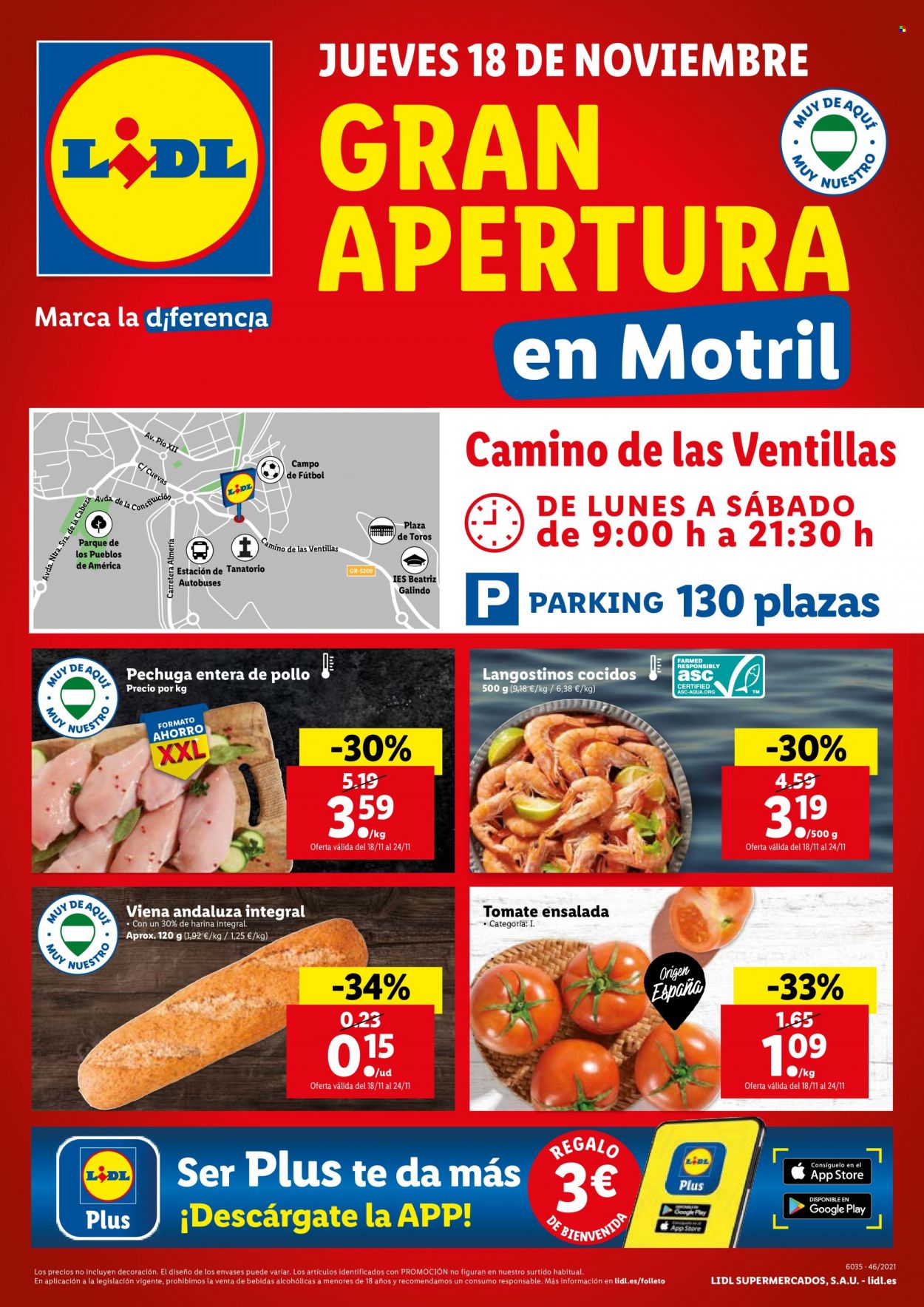 Folleto Lidl - 18/11/21 - 24/11/21. Página 1