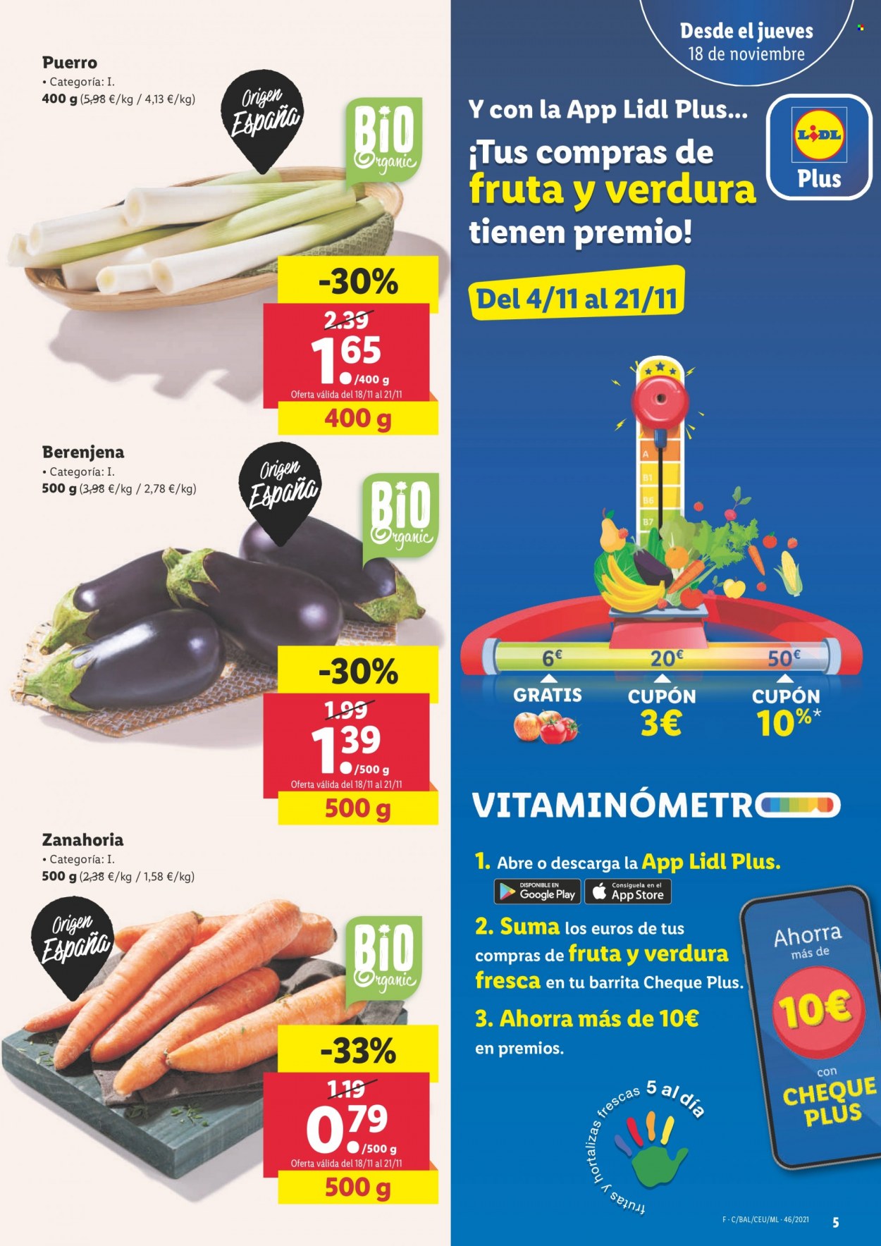 Folleto Lidl - 18/11/21 - 24/11/21. Página 5