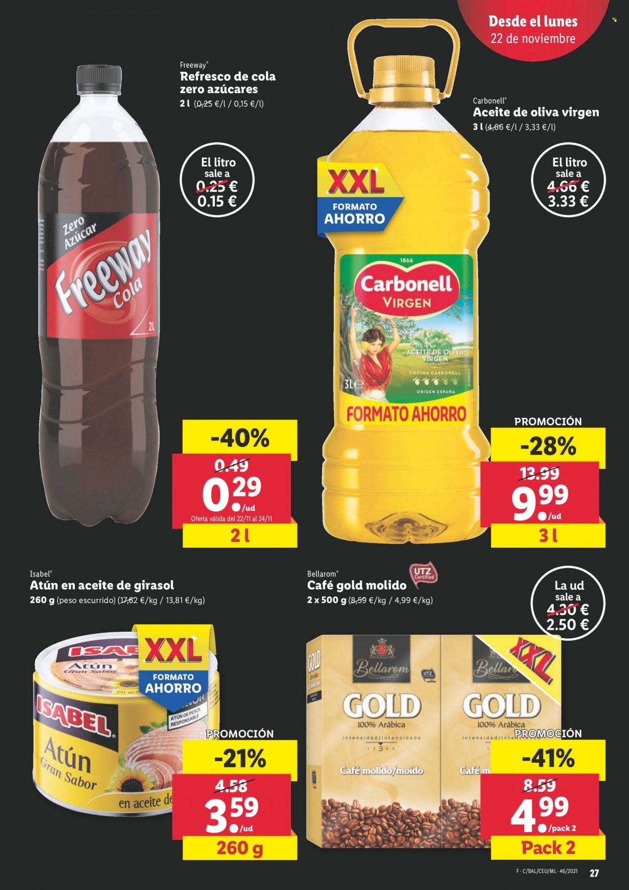 Folleto Lidl - 18/11/21 - 24/11/21. Página 27