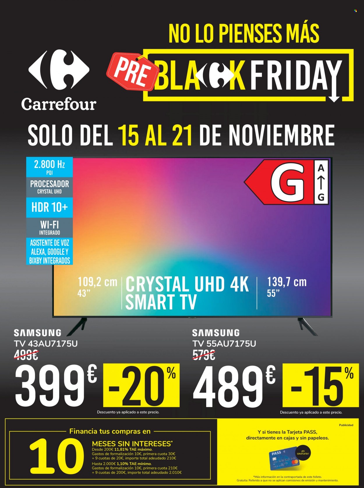 Folleto Carrefour - 15/11/21 - 21/11/21. Página 1