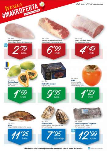 Folleto actual Makro - 16/11/21 - 22/11/21.