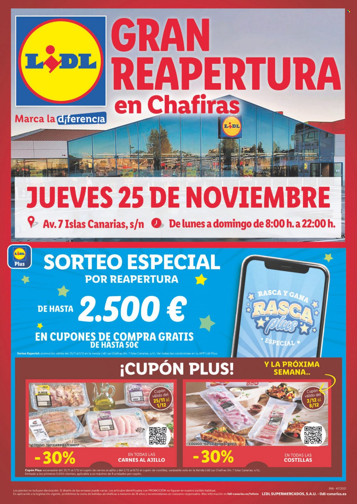 Folleto Lidl - 25/11/21 - 01/12/21. Página 1