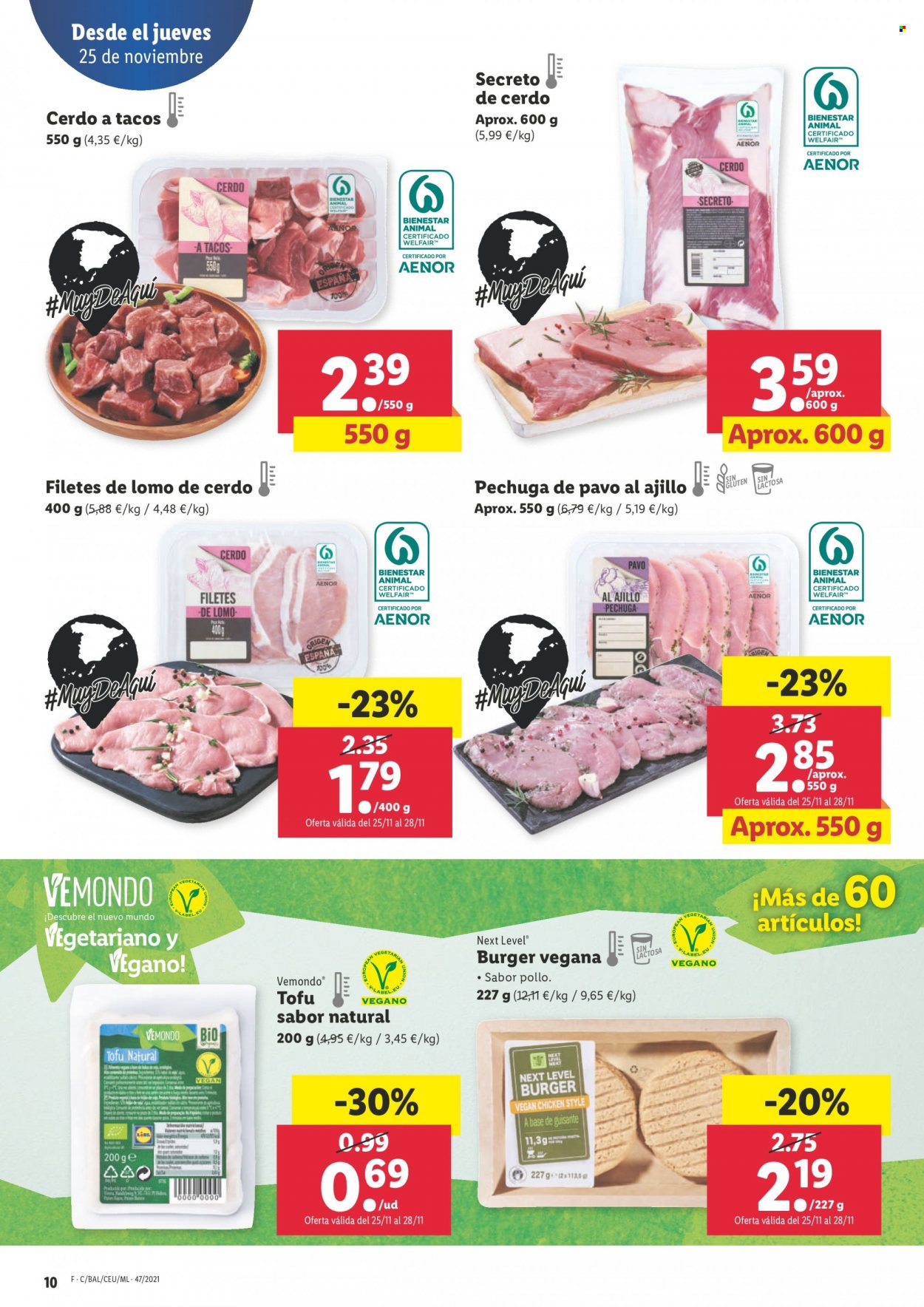 Folleto Lidl - 25/11/21 - 01/12/21. Página 10