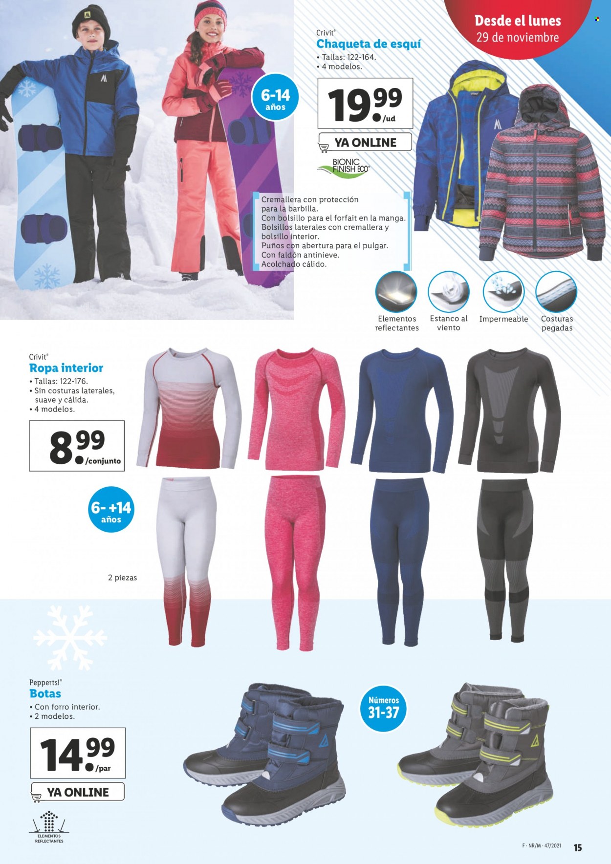 Folleto Lidl - 25/11/21 - 01/12/21. Página 15