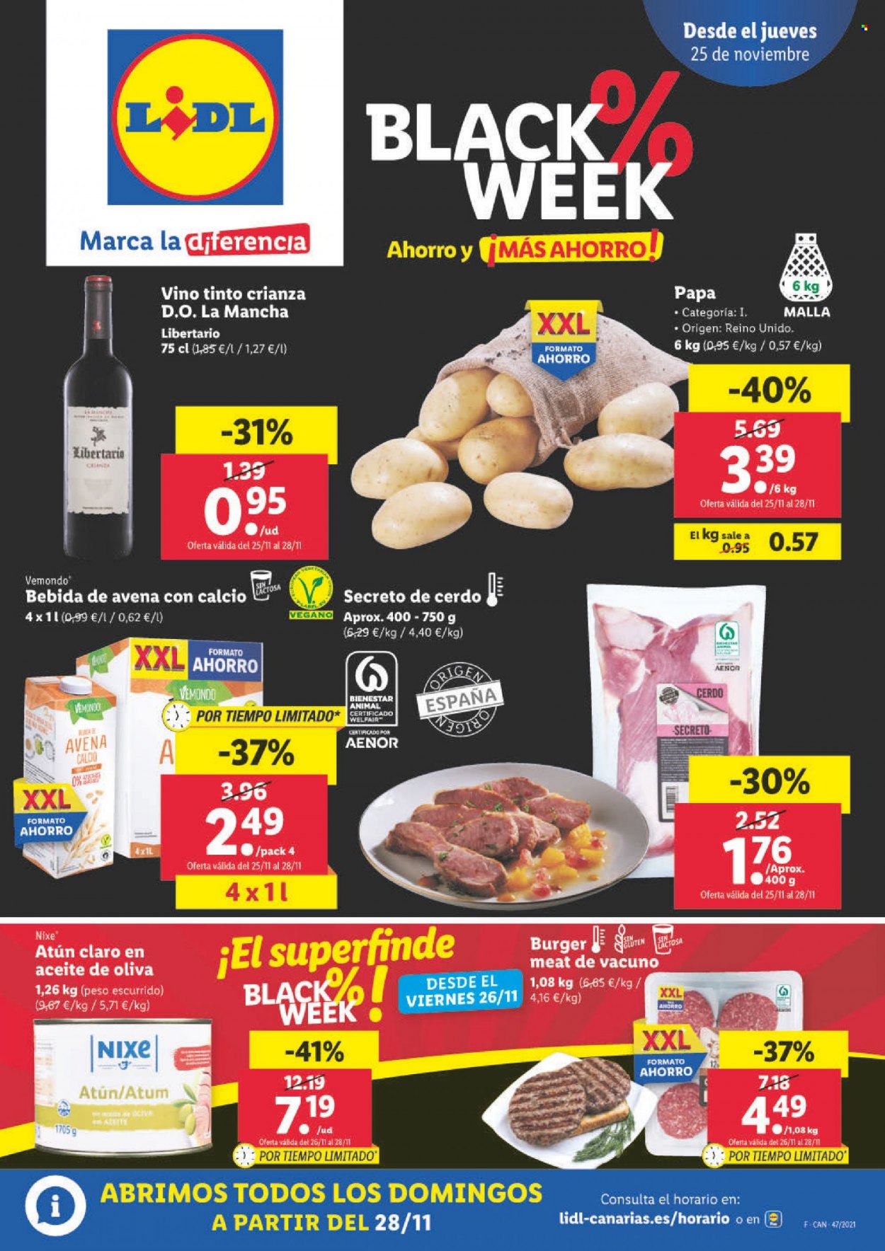 Folleto Lidl - 25/11/21 - 01/12/21. Página 1