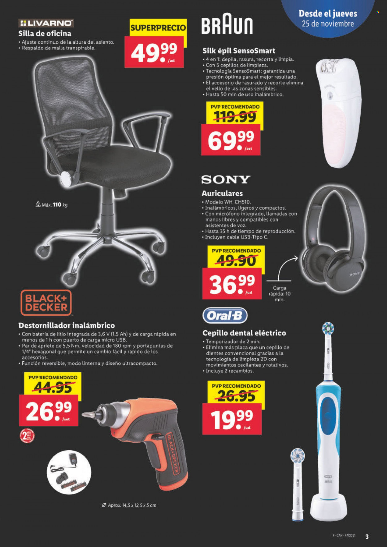 Folleto Lidl - 25/11/21 - 01/12/21. Página 3