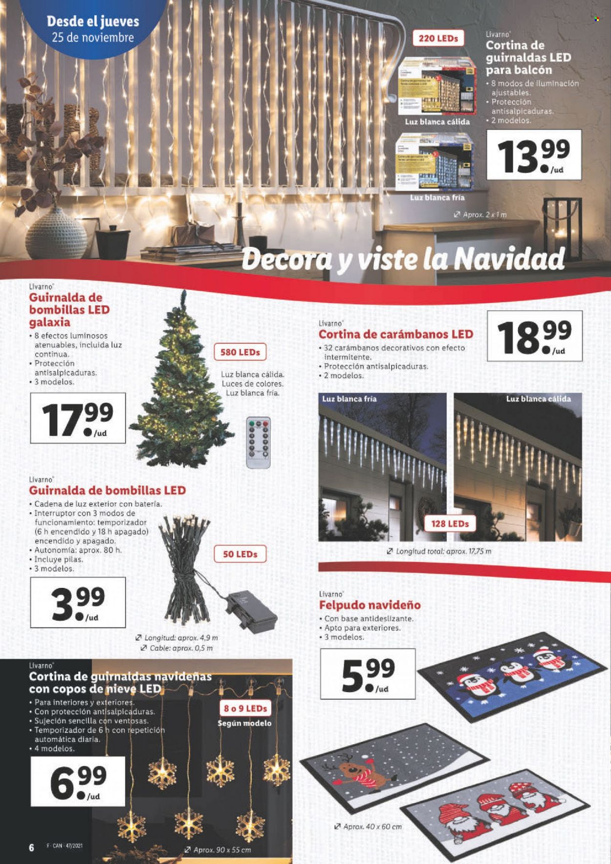 Folleto Lidl - 25/11/21 - 01/12/21. Página 6
