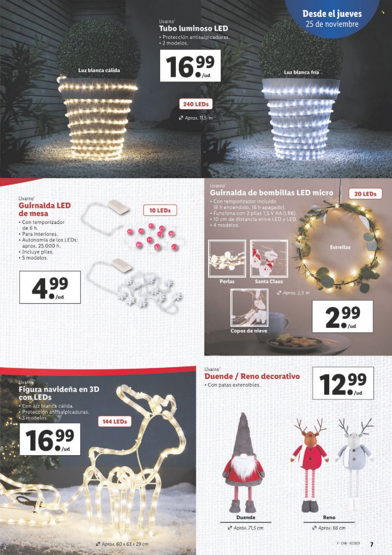 Folleto Lidl - 25/11/21 - 01/12/21. Página 7