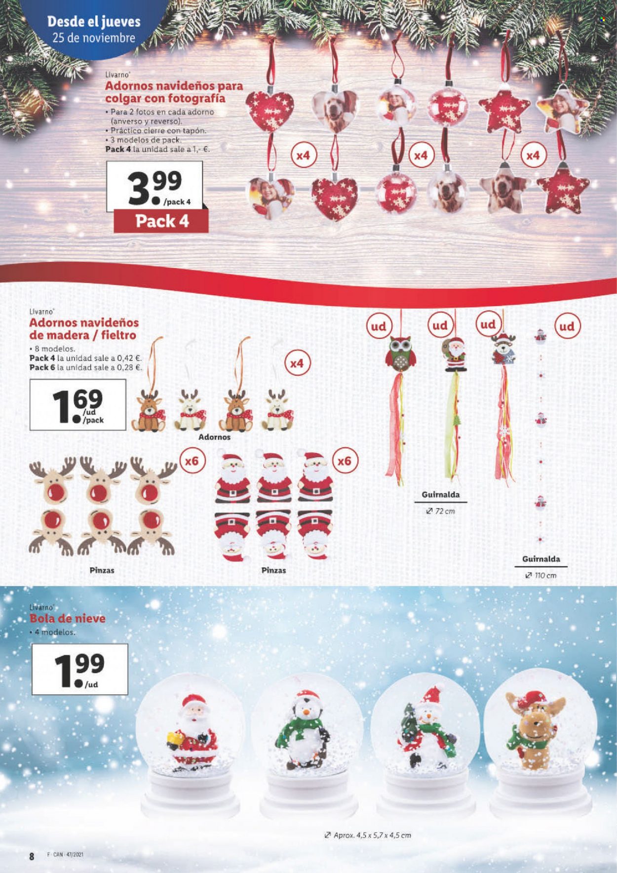 Folleto Lidl - 25/11/21 - 01/12/21. Página 8