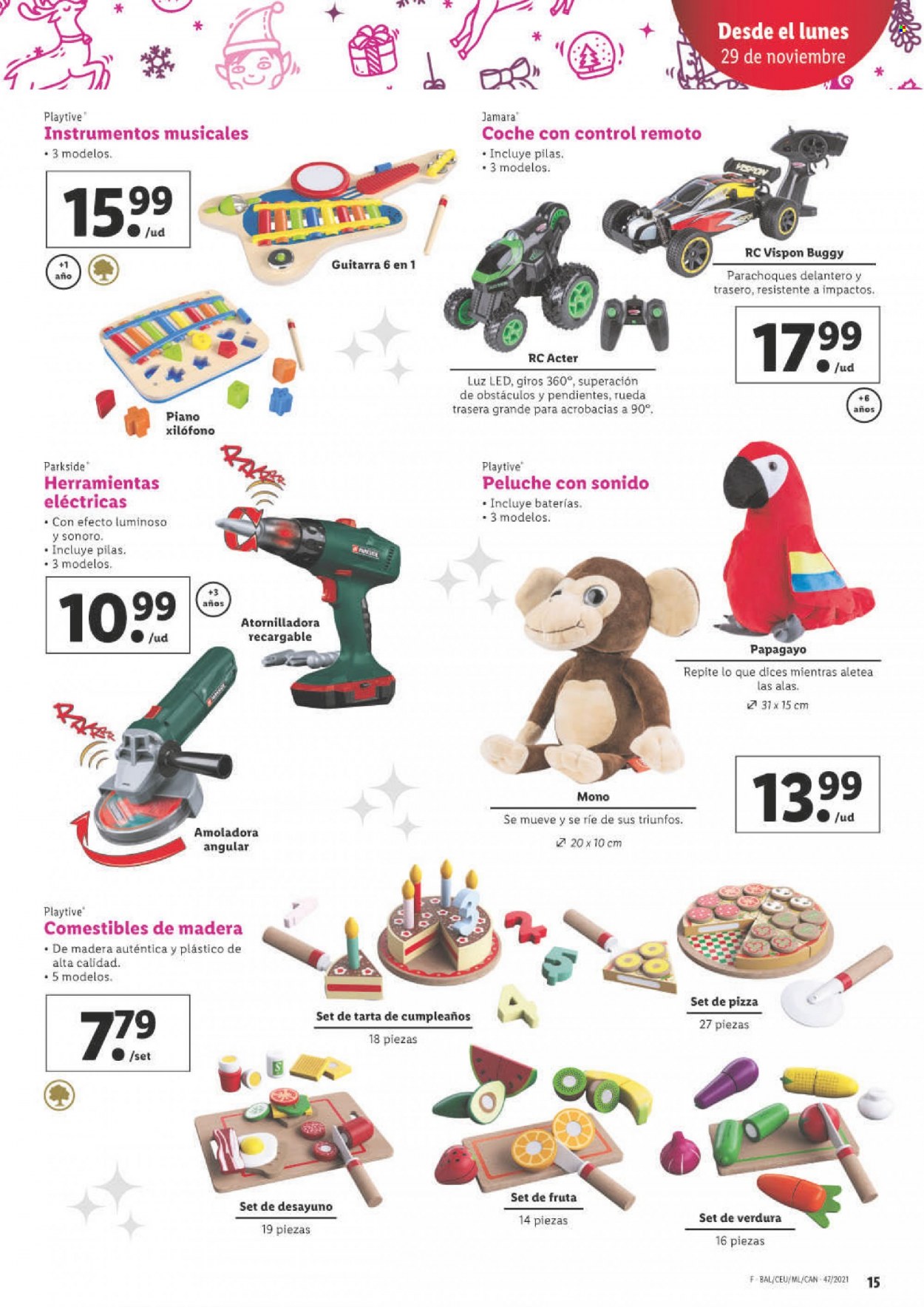 Folleto Lidl - 25/11/21 - 01/12/21. Página 15