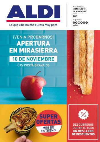 Folleto actual Aldi - 10/11/21 - 08/12/21.