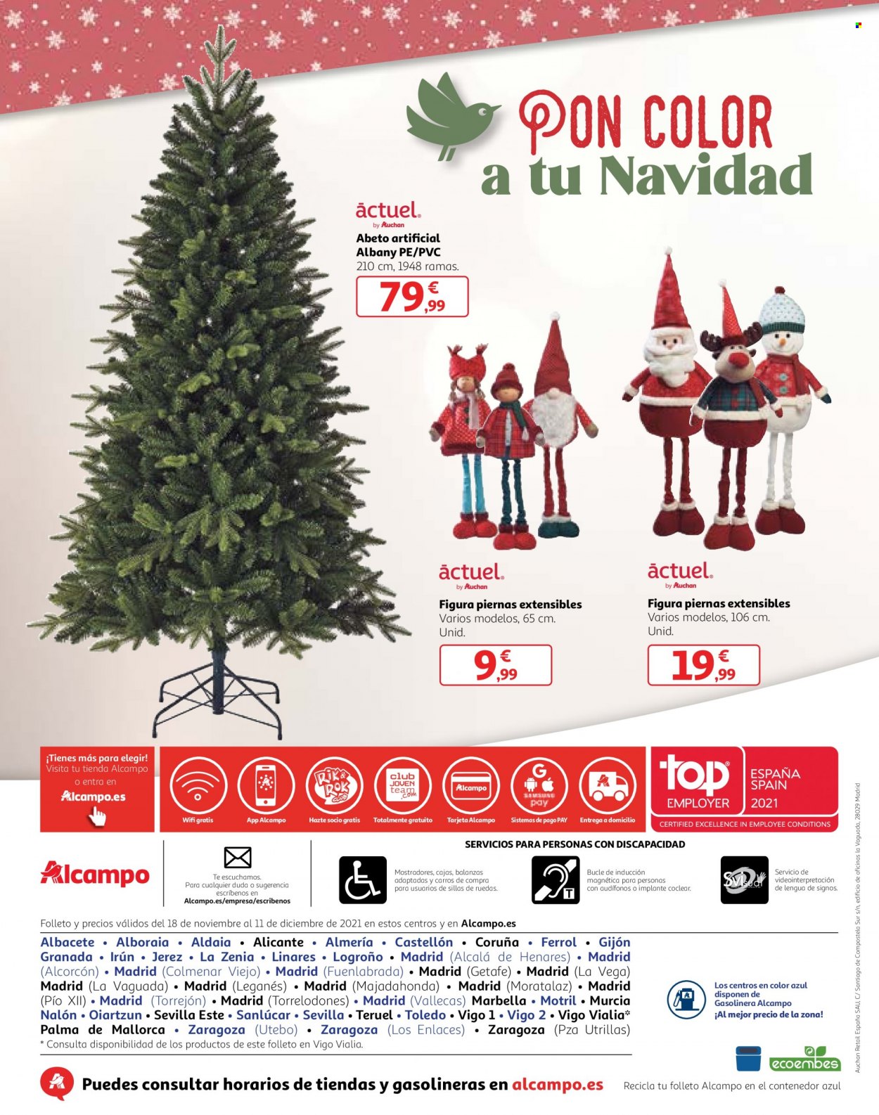 Folleto Alcampo - 18/11/21 - 11/12/21. Página 28