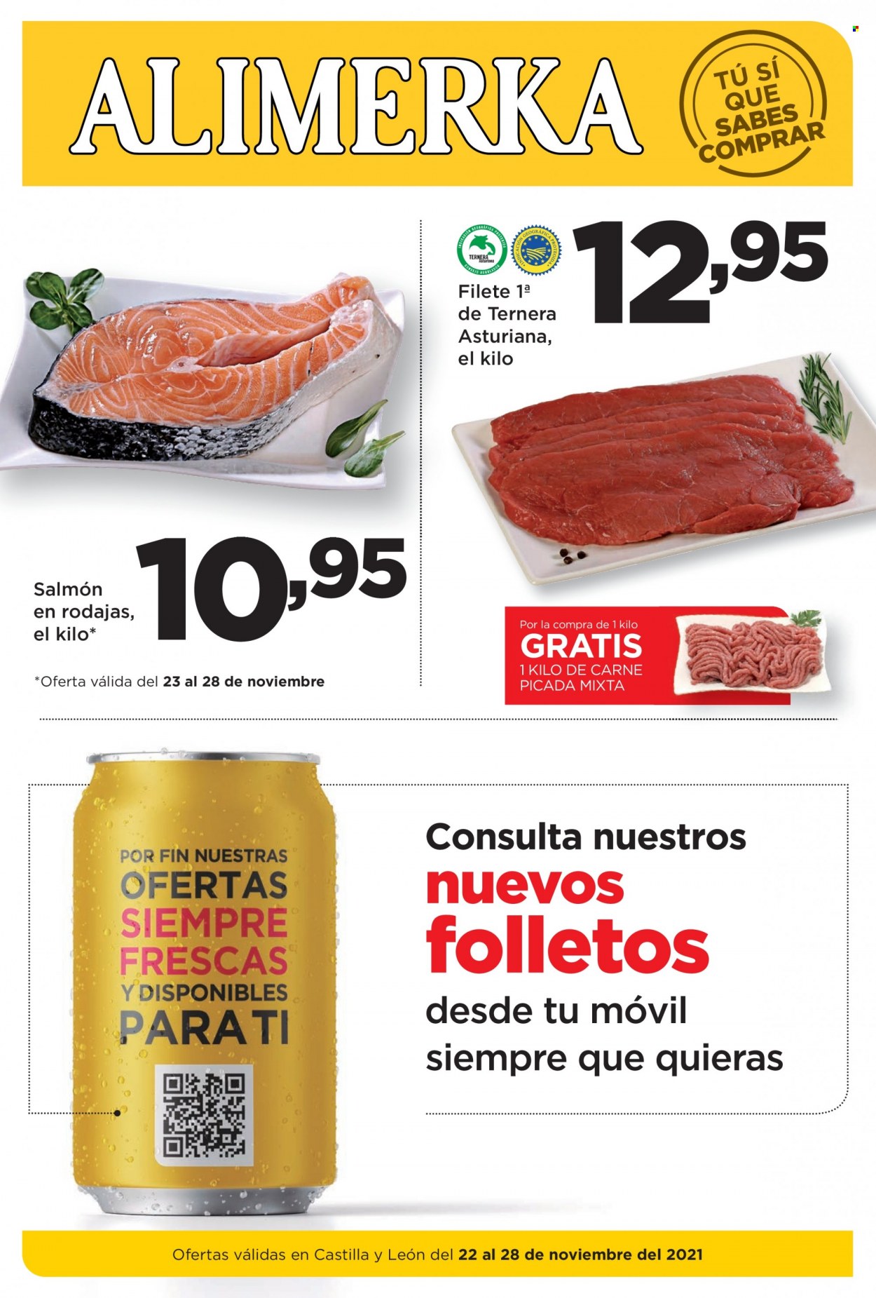 Folleto Alimerka - 22/11/21 - 28/11/21. Página 1