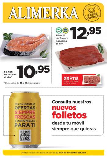 Folleto actual Alimerka - 22/11/21 - 28/11/21.