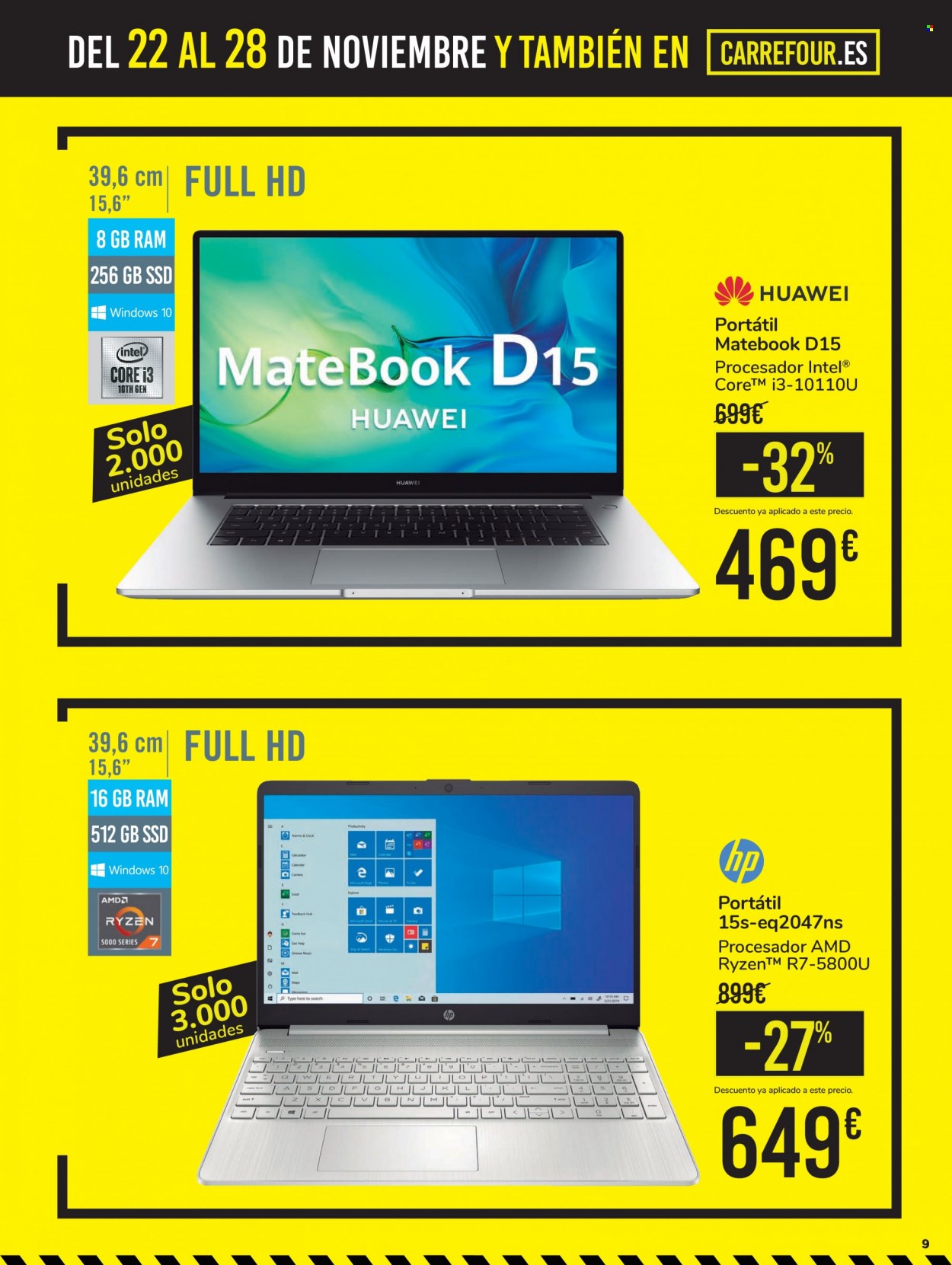 Folleto Carrefour - 22/11/21 - 28/11/21. Página 9