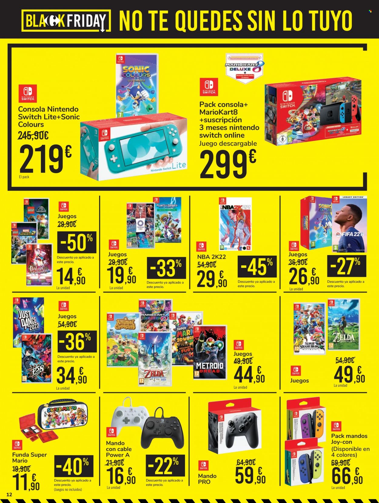 Folleto Carrefour - 22/11/21 - 28/11/21. Página 12