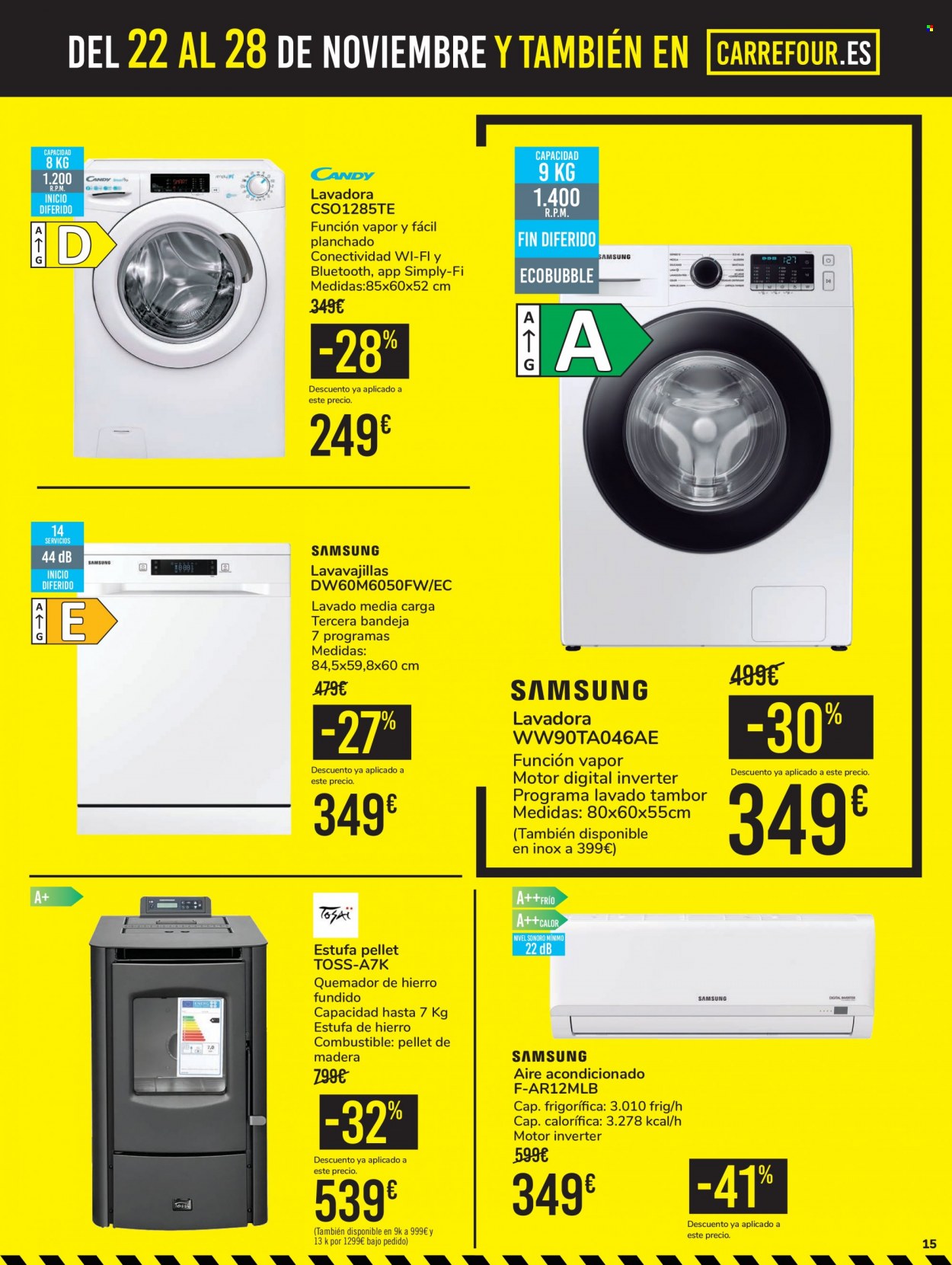 Folleto Carrefour - 22/11/21 - 28/11/21. Página 15