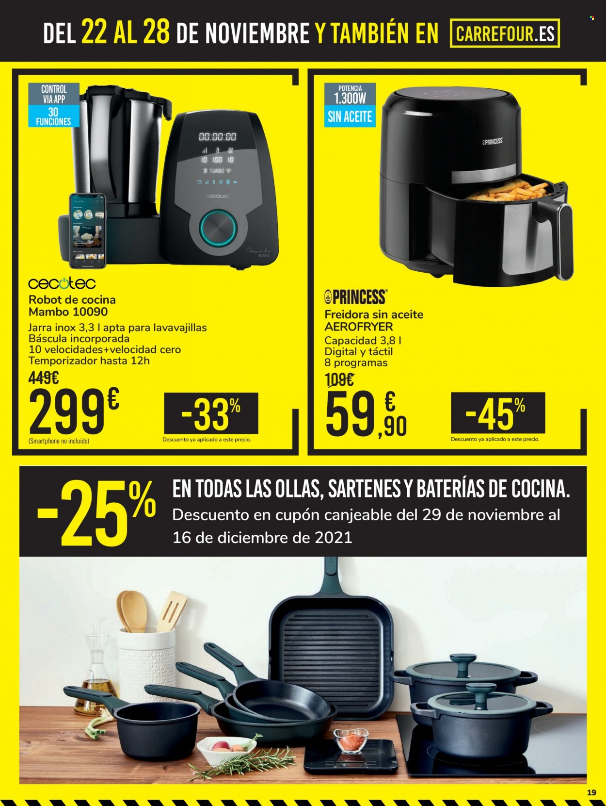 Folleto Carrefour - 22/11/21 - 28/11/21. Página 19
