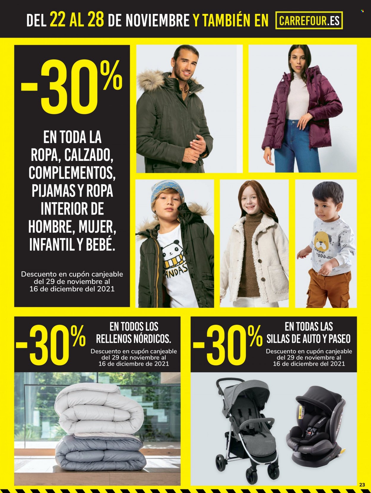Folleto Carrefour - 22/11/21 - 28/11/21. Página 23