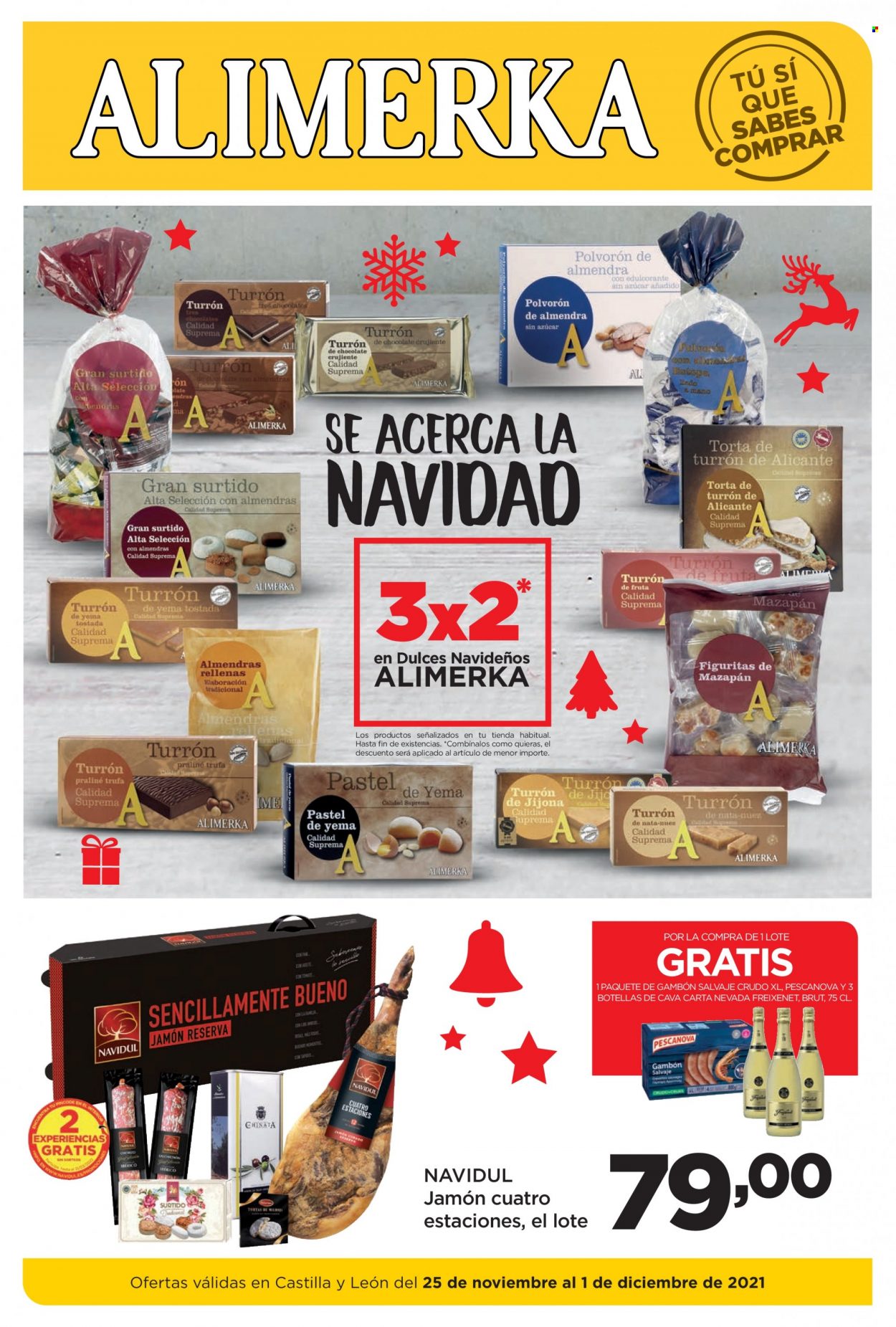 Folleto Alimerka - 25/11/21 - 01/12/21. Página 1