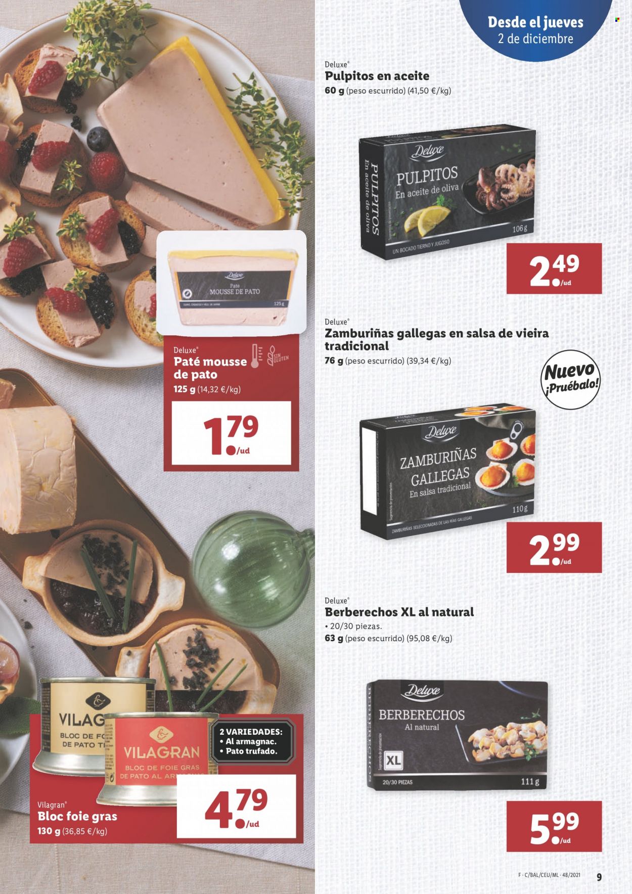 Folleto Lidl - 02/12/21 - 08/12/21. Página 9