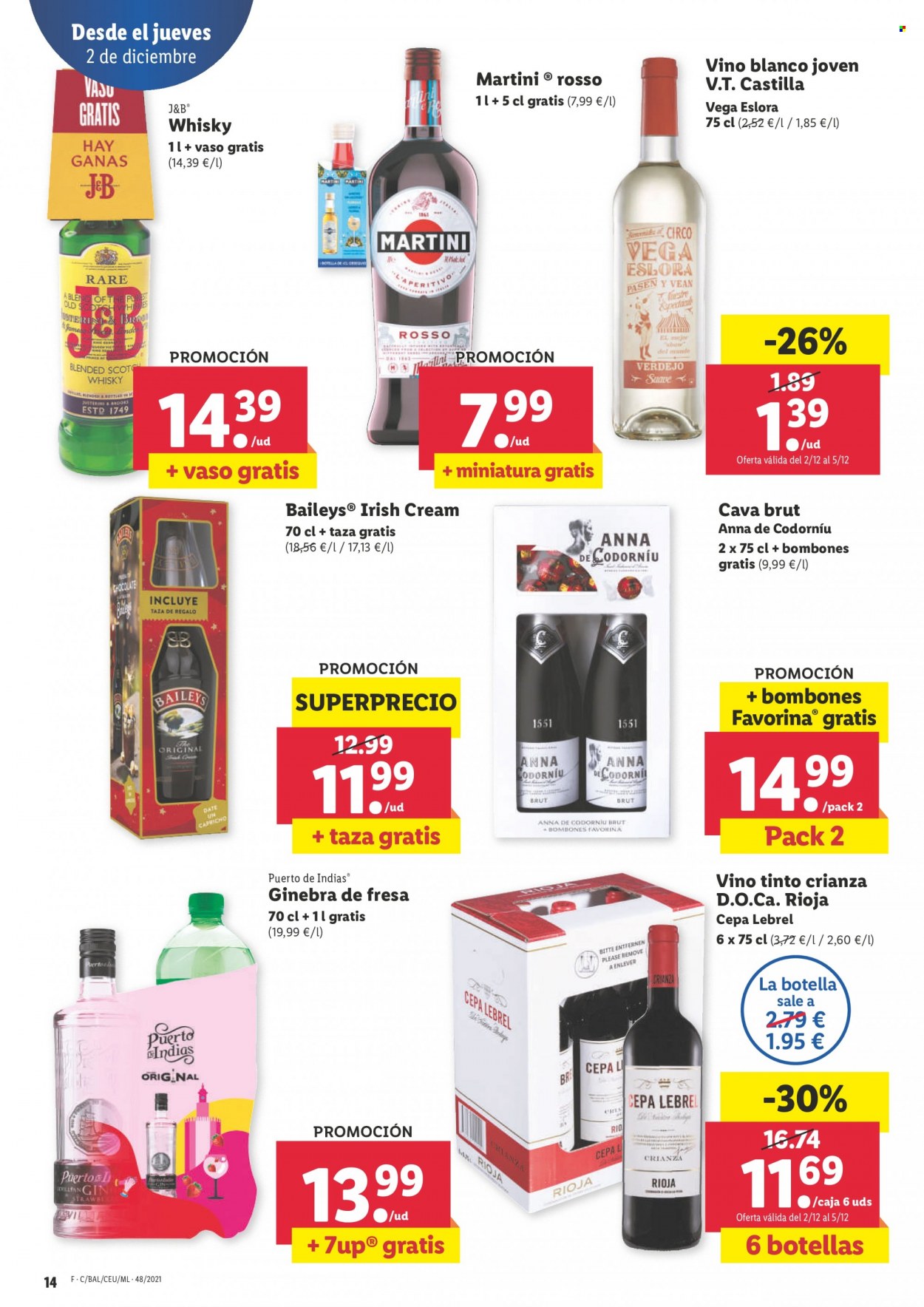 Folleto Lidl - 02/12/21 - 08/12/21. Página 14
