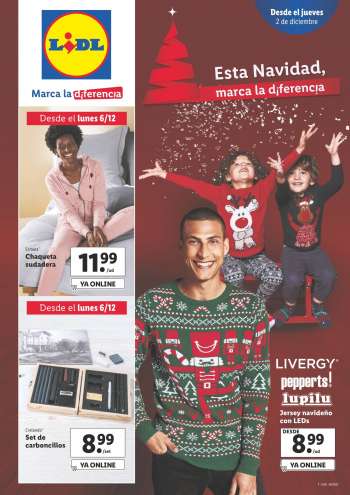 Folleto actual Lidl - 02/12/21 - 08/12/21.